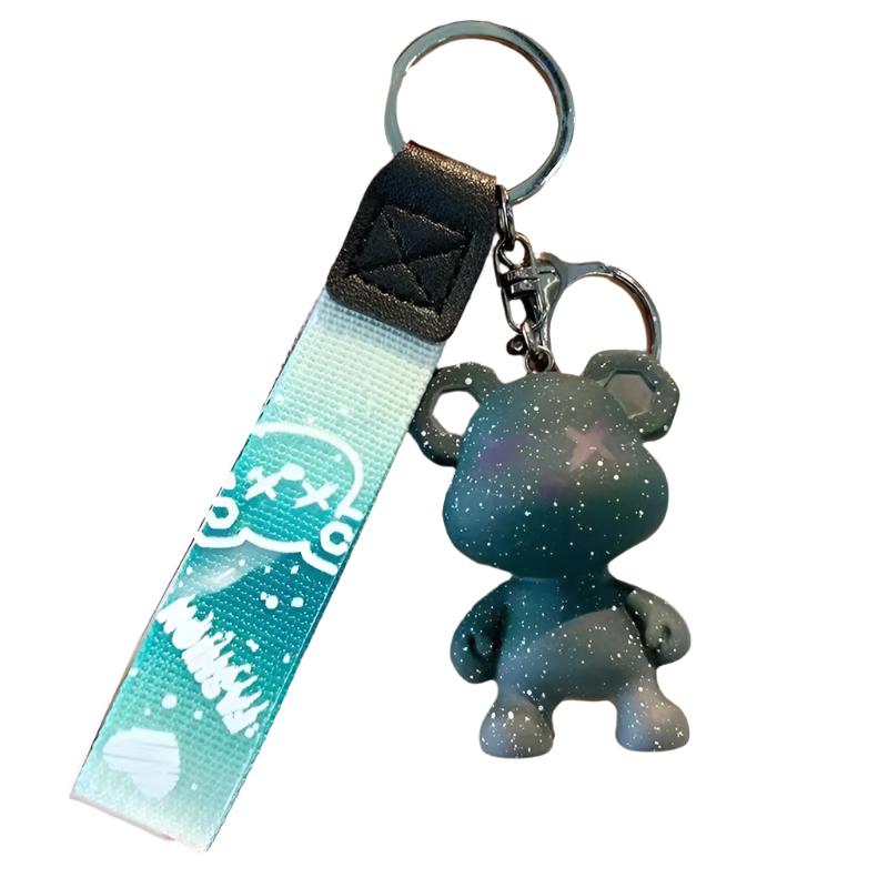 Bear Shaped Bag Charm