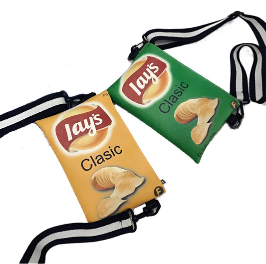 Chips Bag shaped Crossbody bag