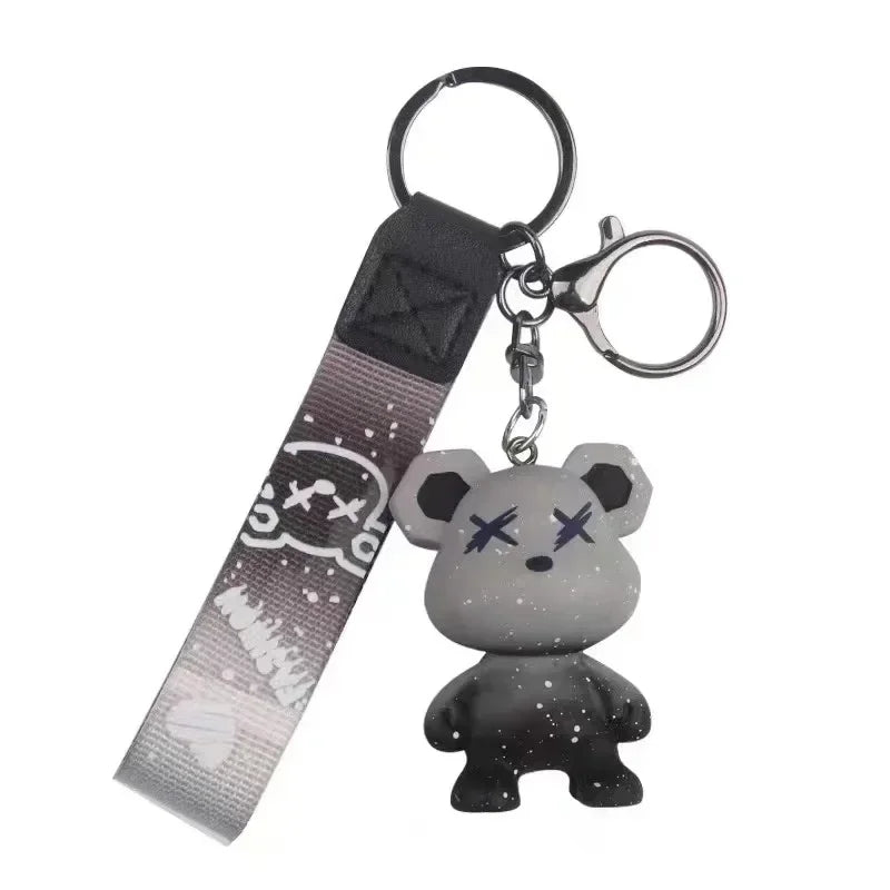 Bear Shaped Bag Charm