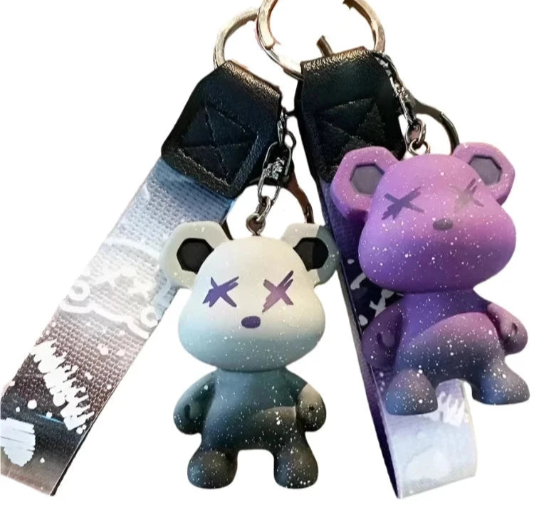 Bear Shaped Bag Charm