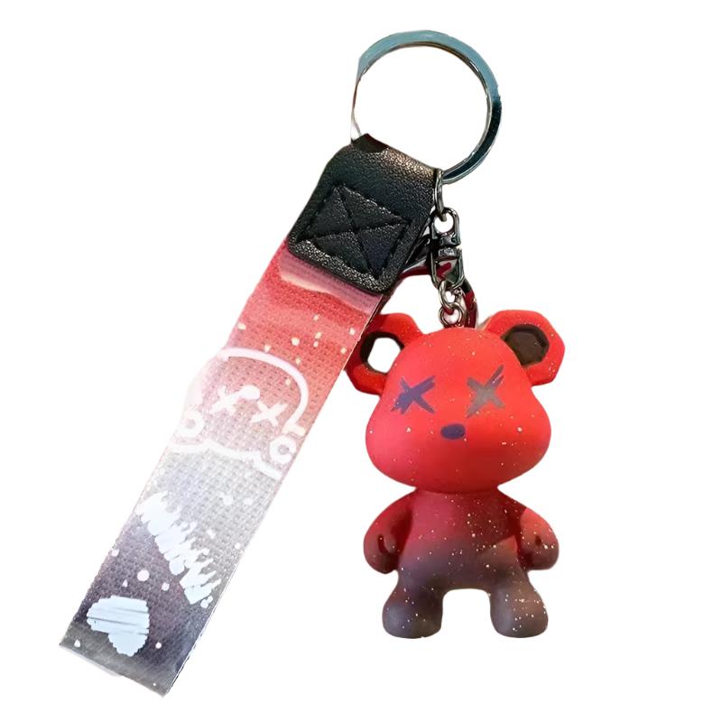 Bear Shaped Bag Charm