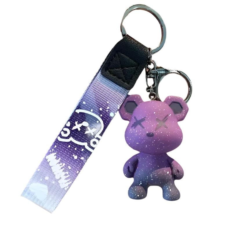 Bear Shaped Bag Charm